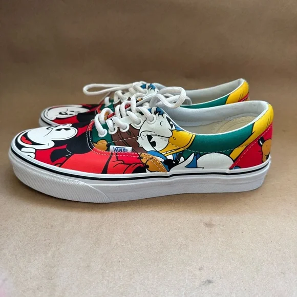 NWOT Unisex Vans x Disney Era Mickey and Friends Sneakers. M 7.5/W 9 - Picture 4 of 7
